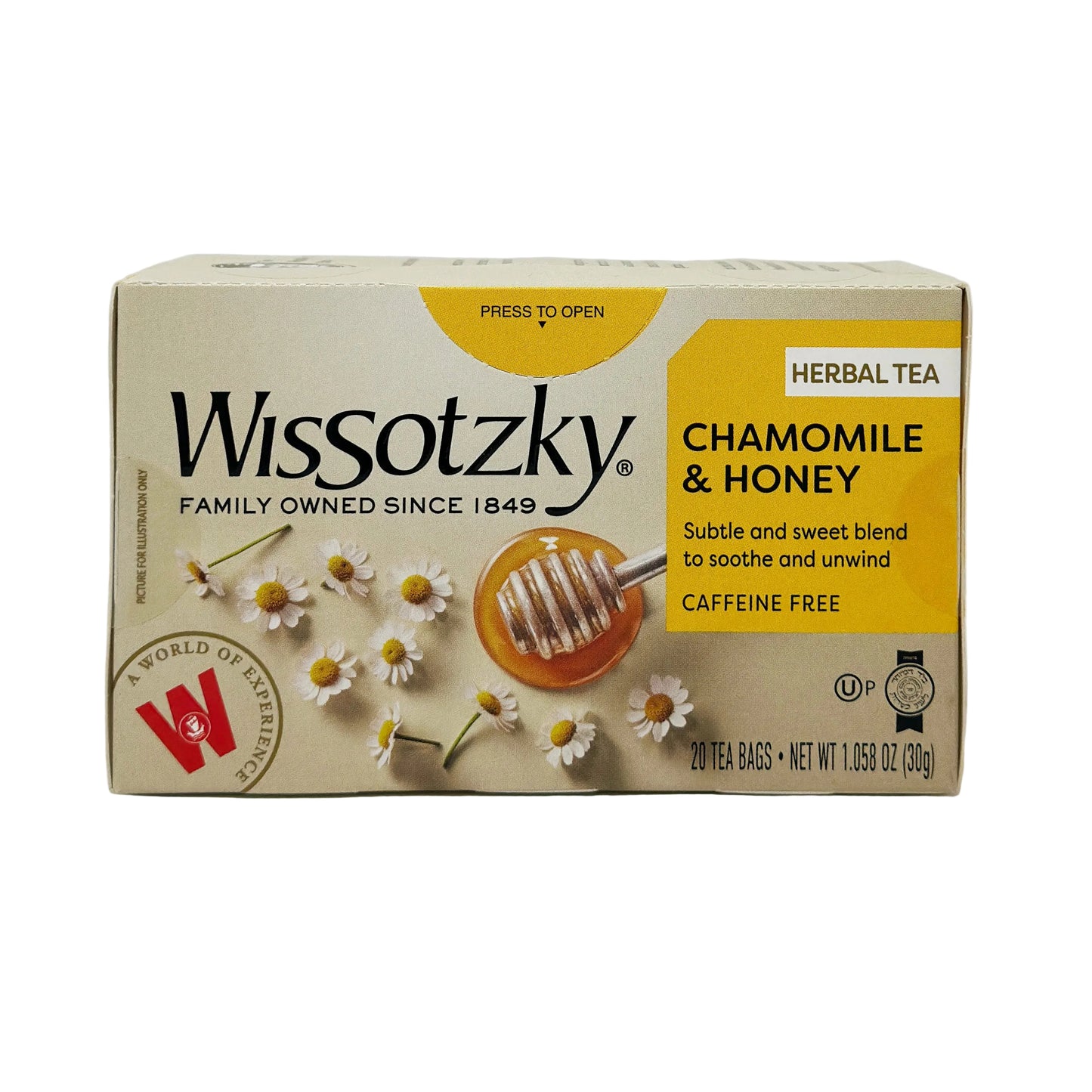 Wissotzky Chamomile & Honey Tea 1.05 oz