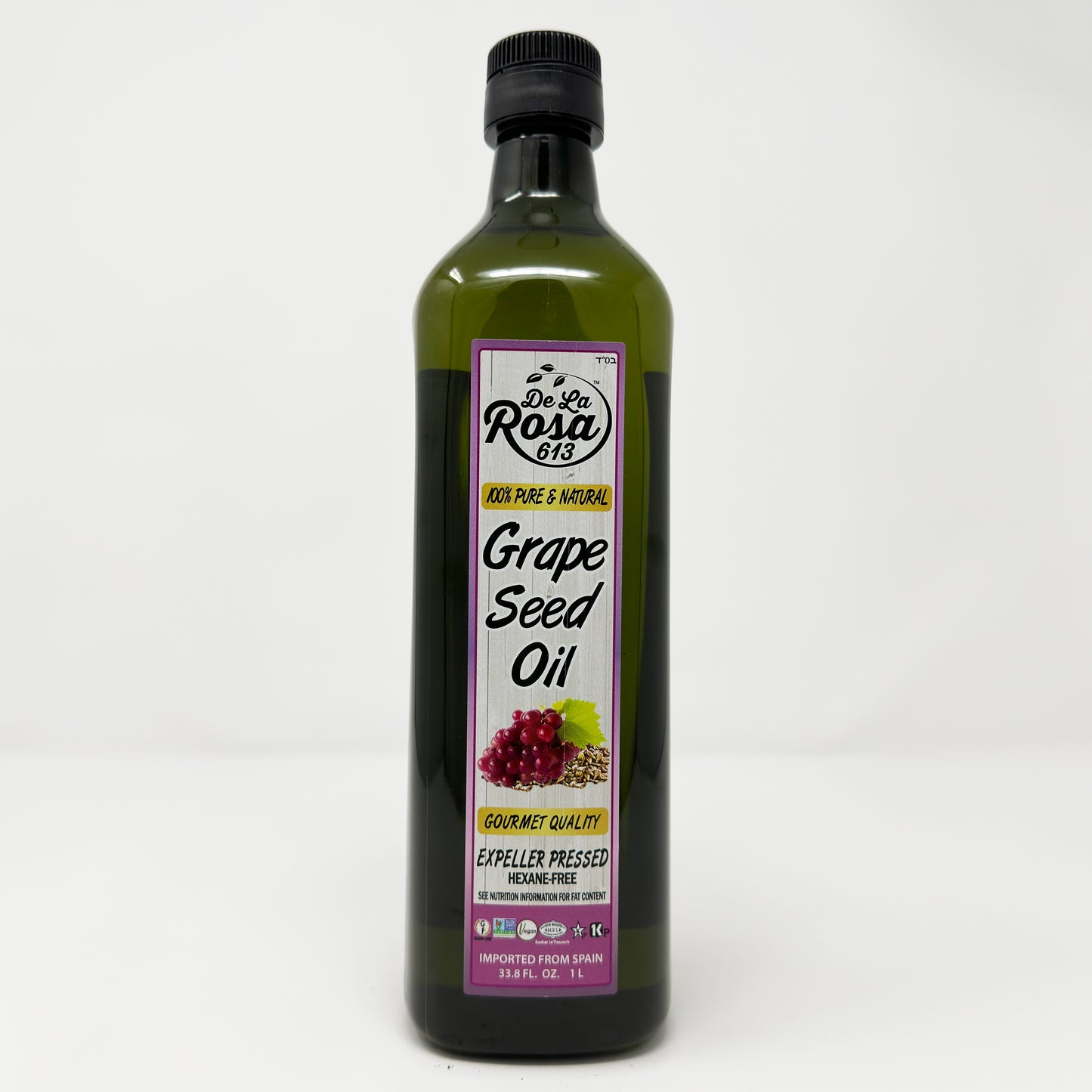 De La Rosa Grape Seed Oil 33.8 fl oz