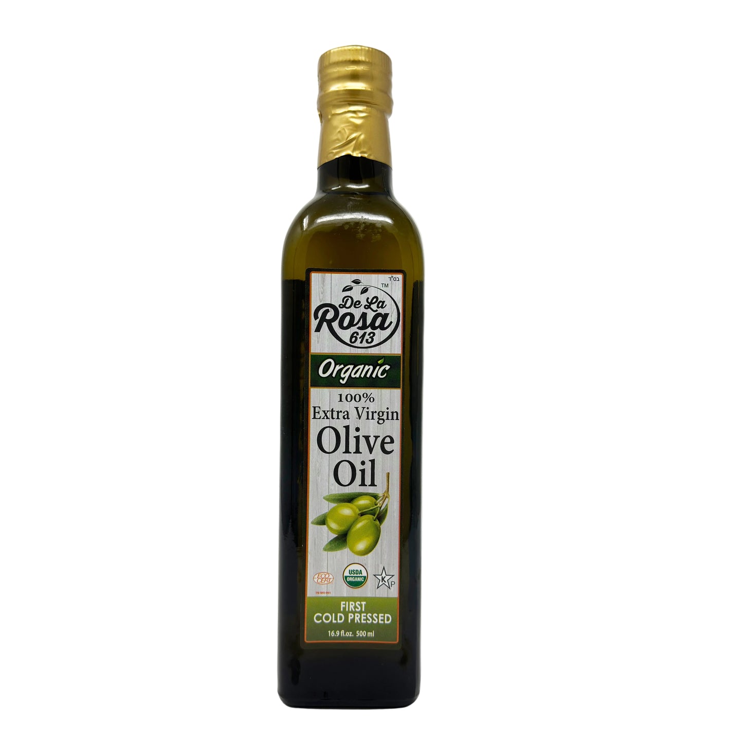 De La Rosa Extra Virgin Organic Olive Oil 16.9 fl oz