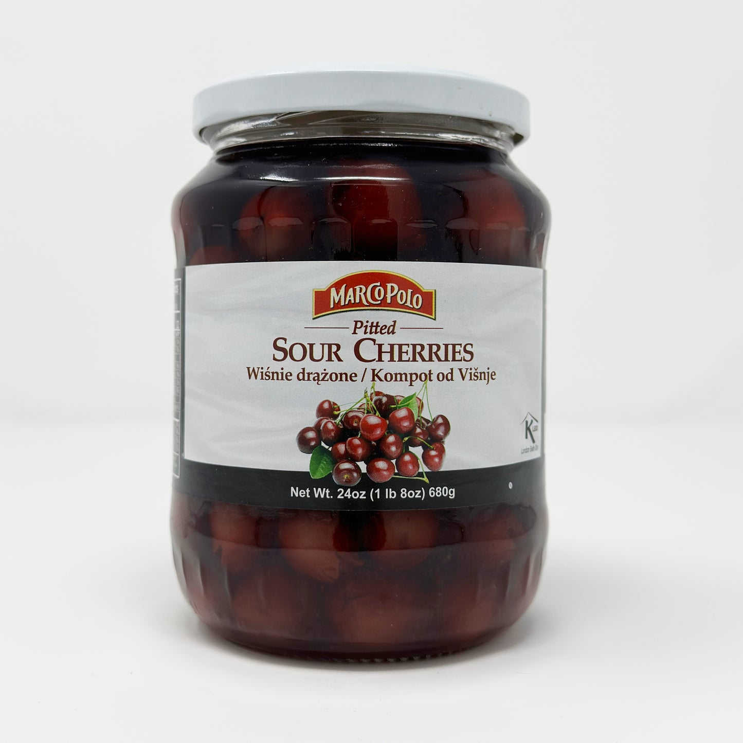 Marco Polo Pitted Sour Cherries 24 oz