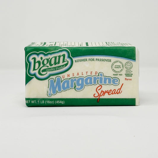 B'gan Unsalted Margarine 16 oz