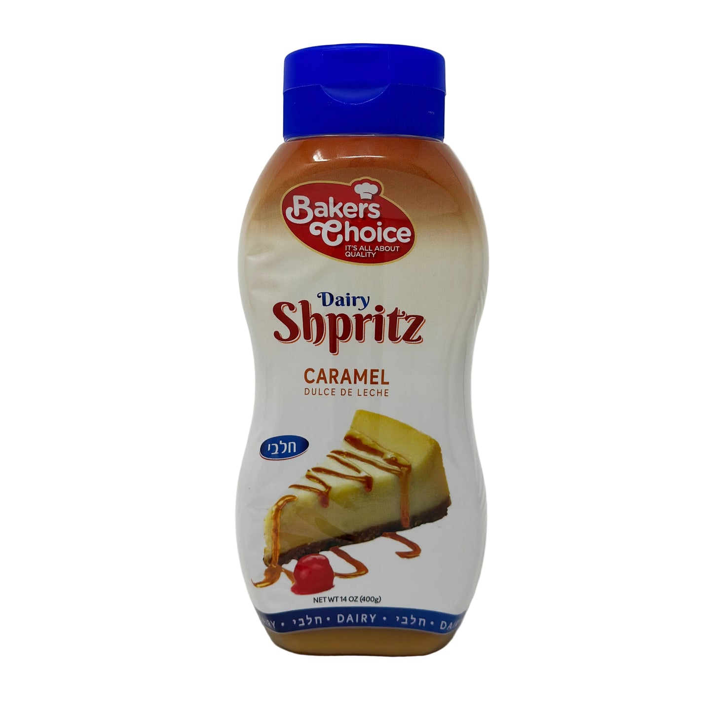 Bakers Choice Dairy Shpritz Caramel 14oz