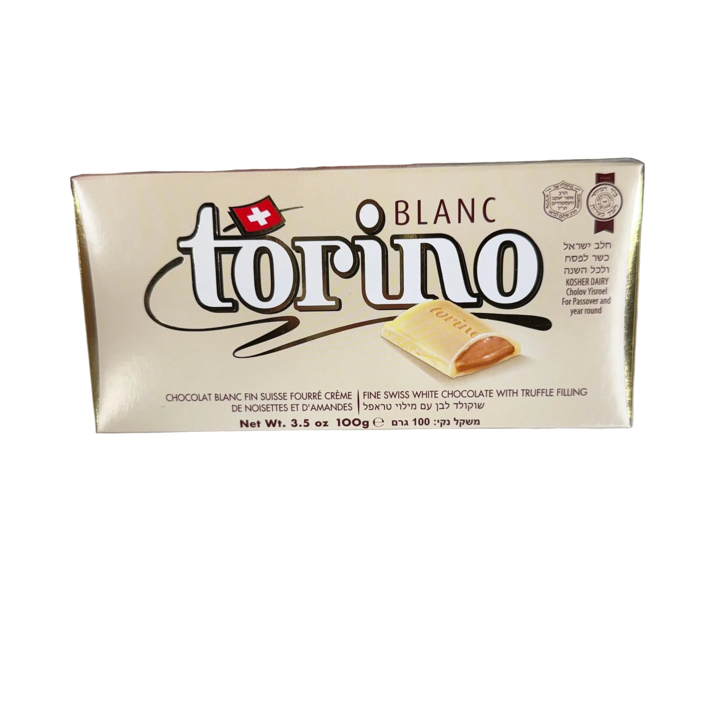 Blanc Torino Milk White Chocolate with Hazelnut