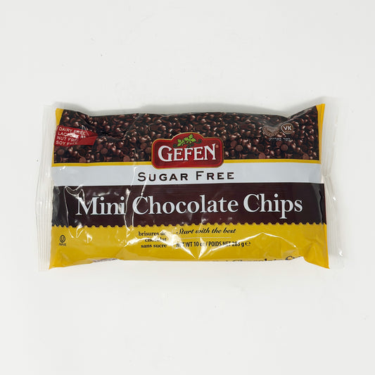 Gefen Sugar Free Mini Chocolate Chips 10 oz