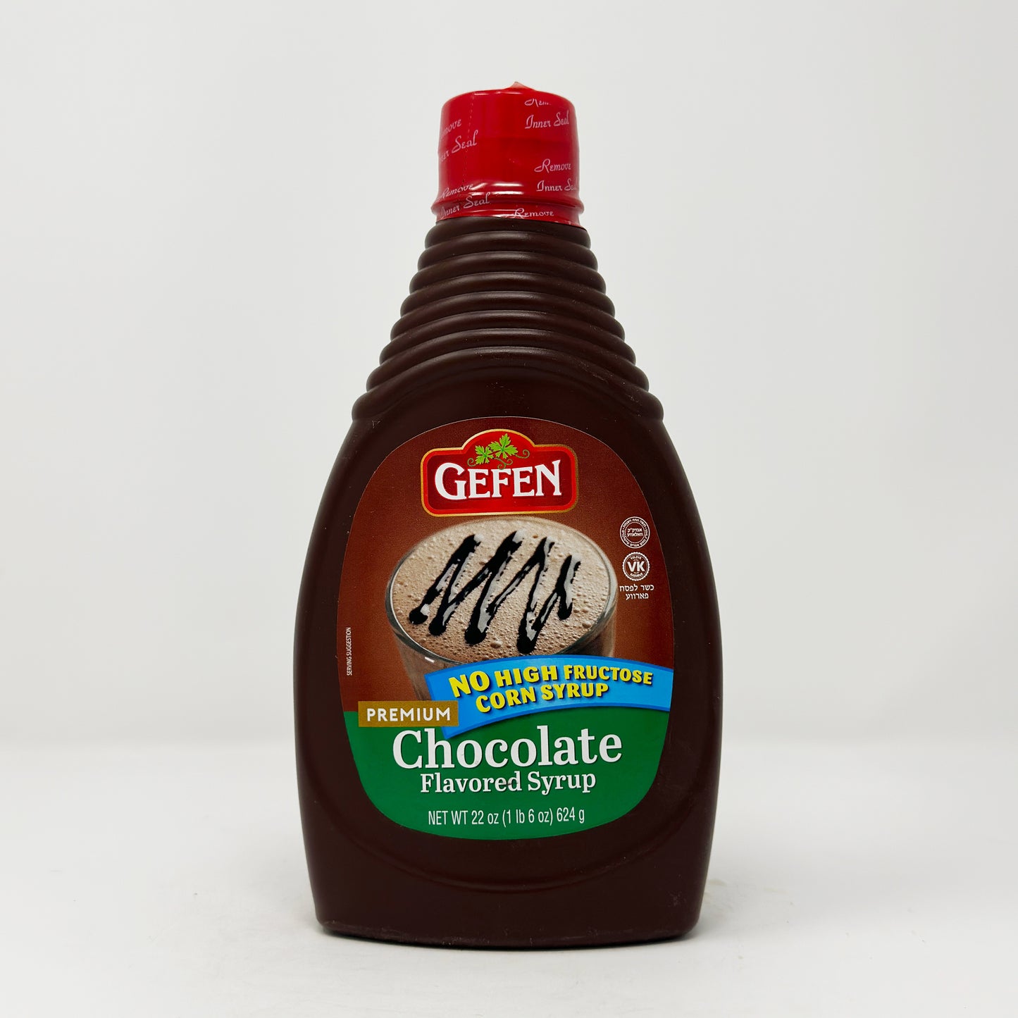 Gefen Chocolate Flavored Syrup 22oz