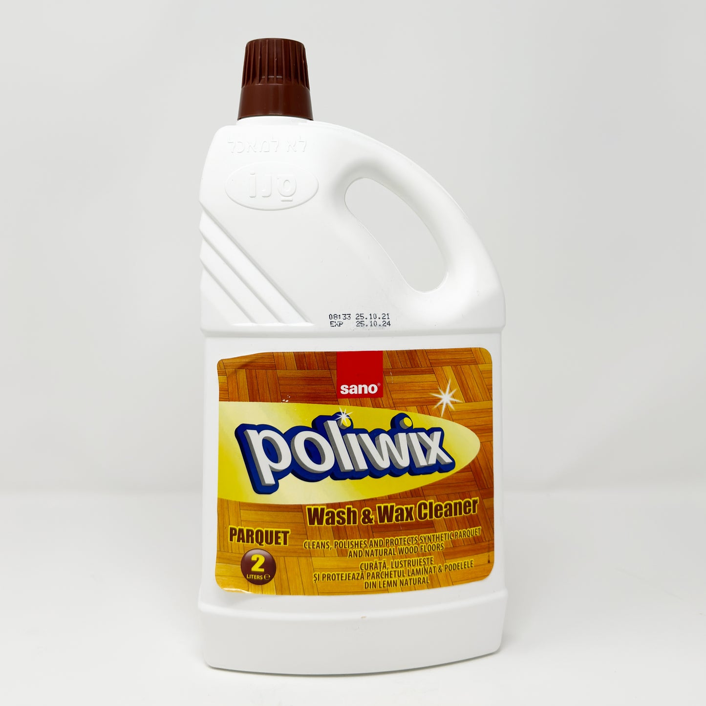 Sano Poliwix Parquet Wash & Wax Cleaner 2L