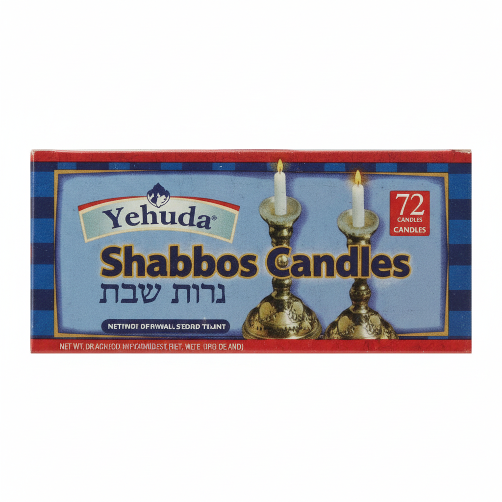 YEHUDA 72 CT SABBATH CANDLES - Passover