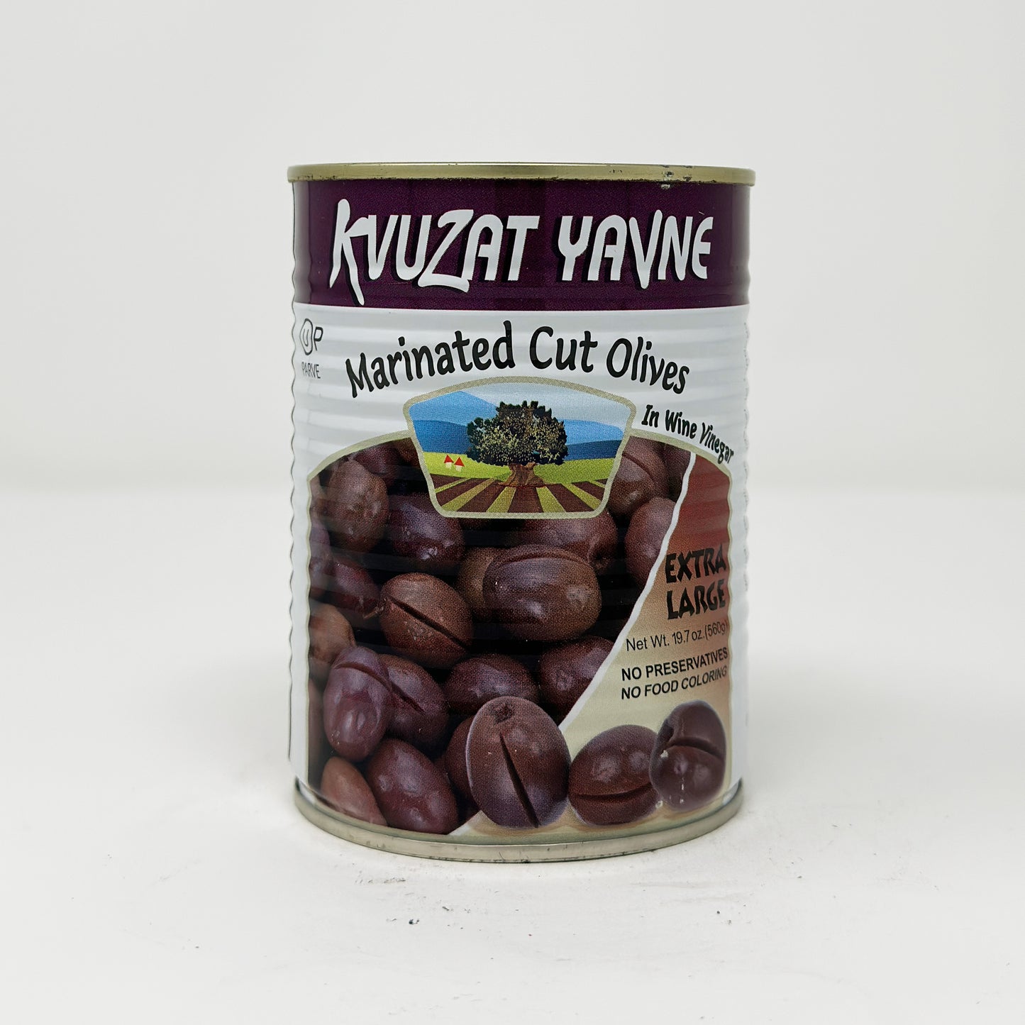 Kvuzat Yavne Marinated Cut Olives 19.7 oz