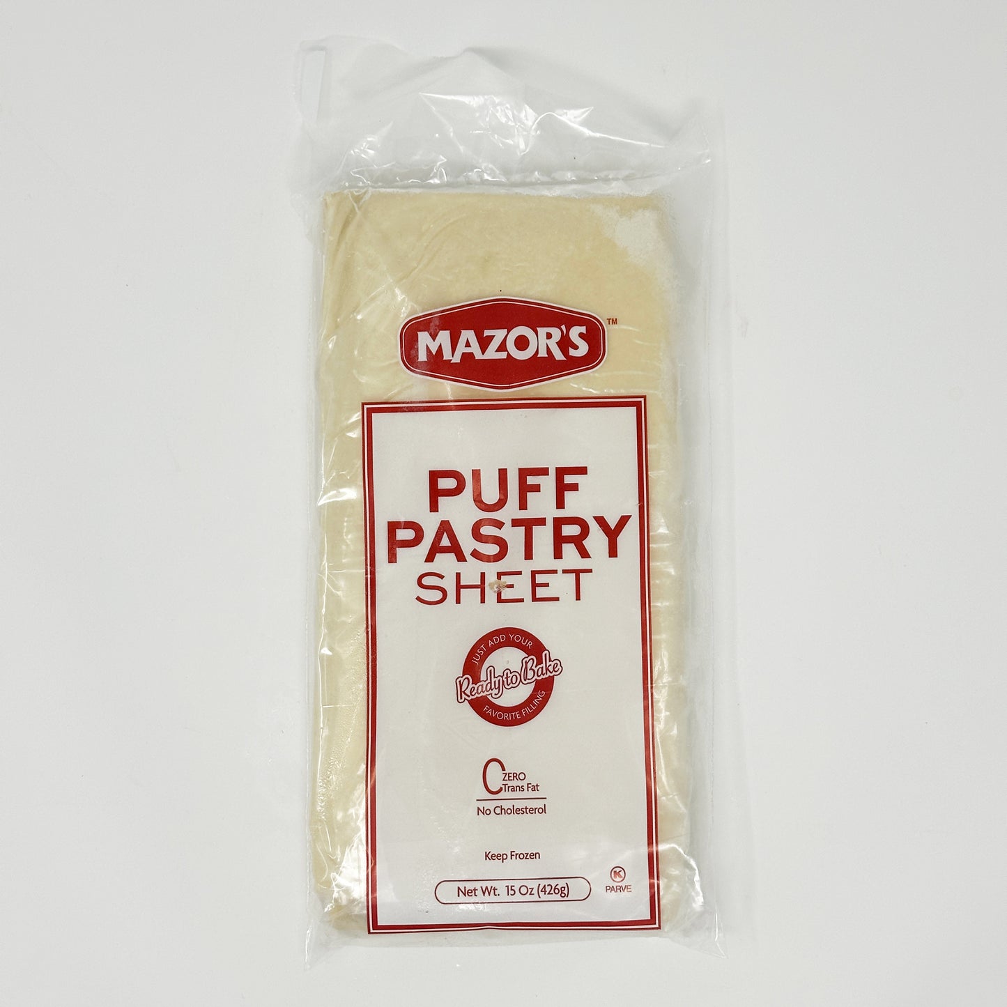 Mazor's Puff Pastry Sheet 15 oz