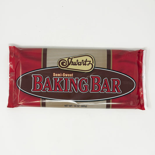 Shwartz Semi-Sweet Chocolate Baking Bar 14 oz