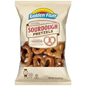 Golden Fluff Sourdough Pretzels Hards 12 oz