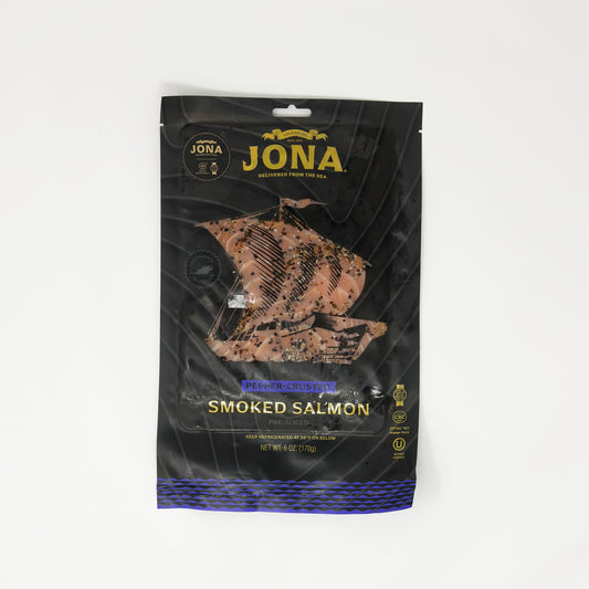 Jona Pepper Crusted Smoked Salmon 6 oz