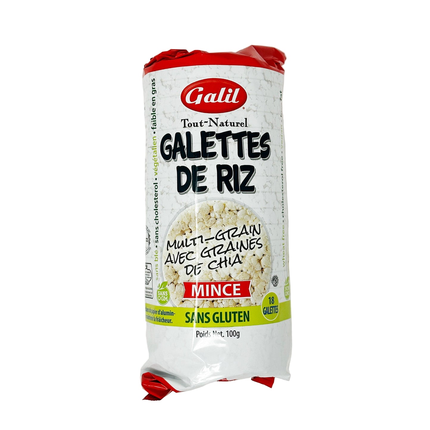 Galil Rice Cakes Multigrain 3.5 oz