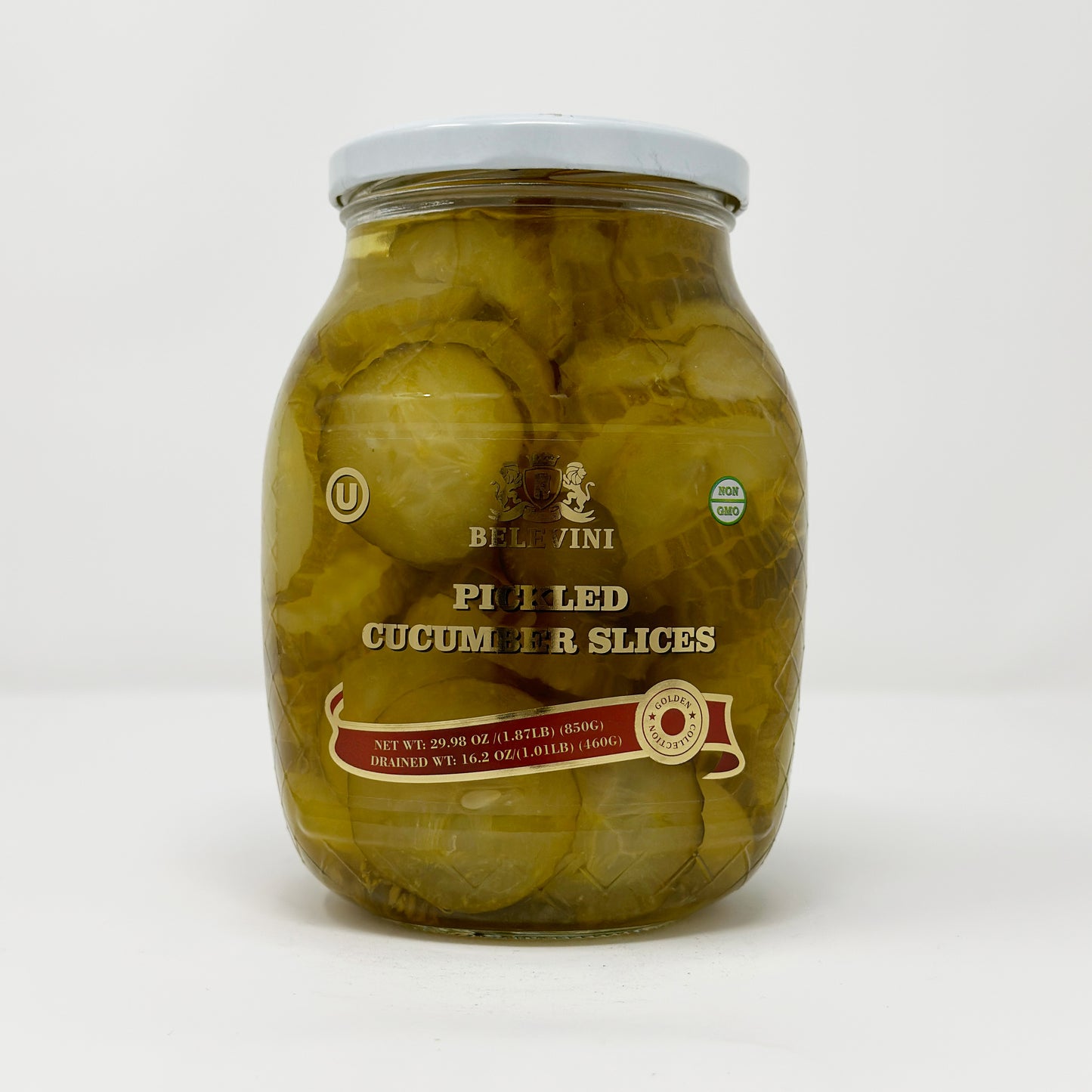 Belevini Pickled Cucumber Slices 16.2 oz