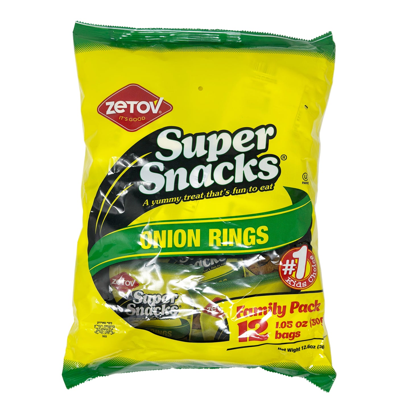 Zetov Super Snacks Onion Rings 12.6 oz