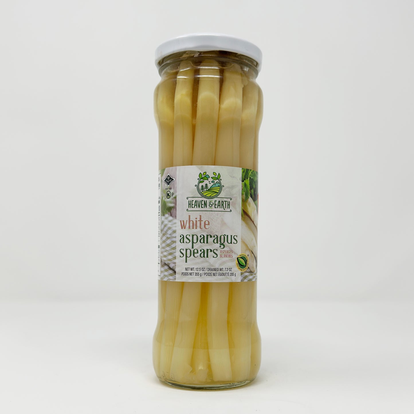 Heaven & Earth White Asparagus Spears 12.5 oz