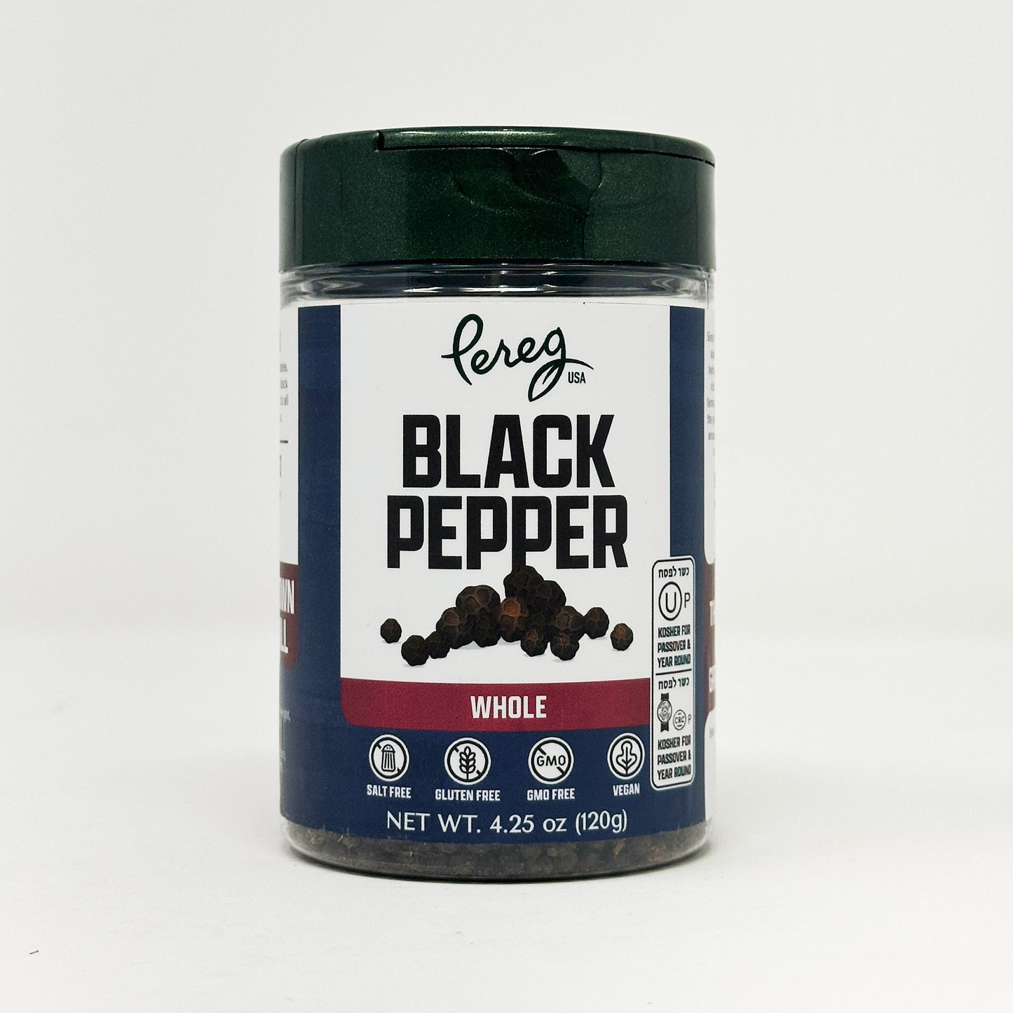 Pereg Black Pepper Whole 4.25 oz