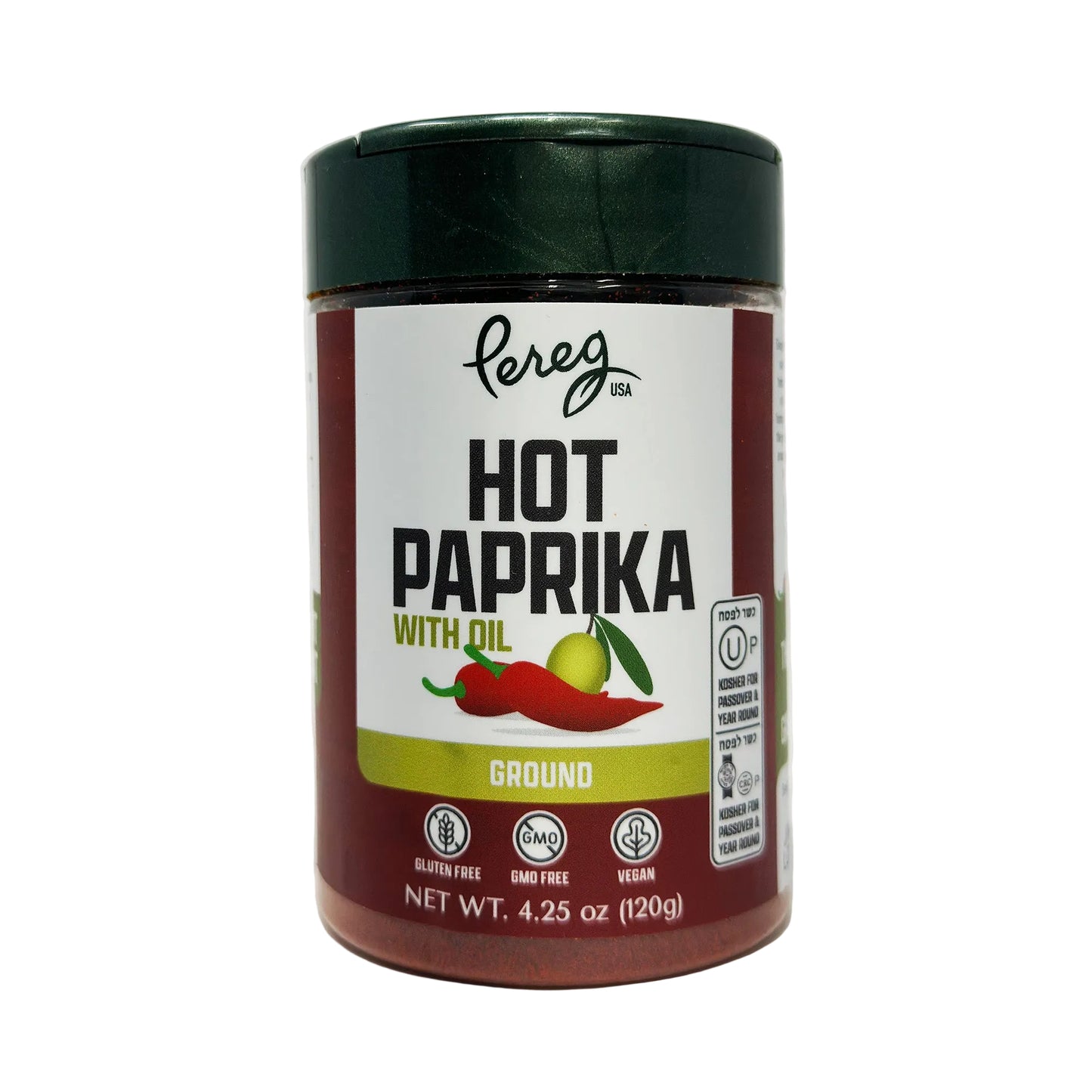 Pereg Hot Paprika With Oil Ground 4.25 oz