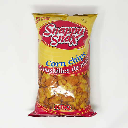 Snappy Snax Corn Chips BBQ 11 oz
