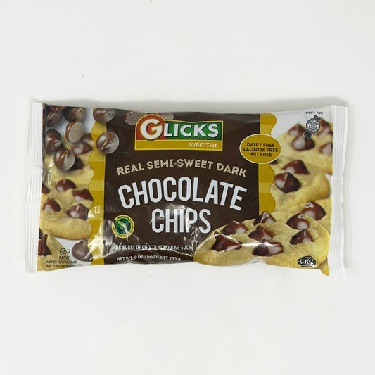 Glicks Semi-Sweet Chocolate Chips 9 oz