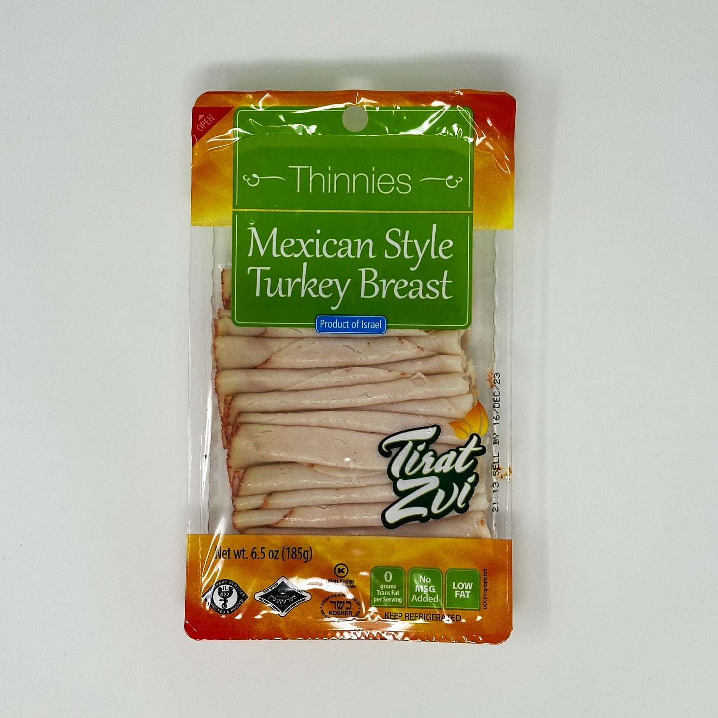 Tirat Zvi Thinnies Mexican Style Turkey Breast 6.5 oz