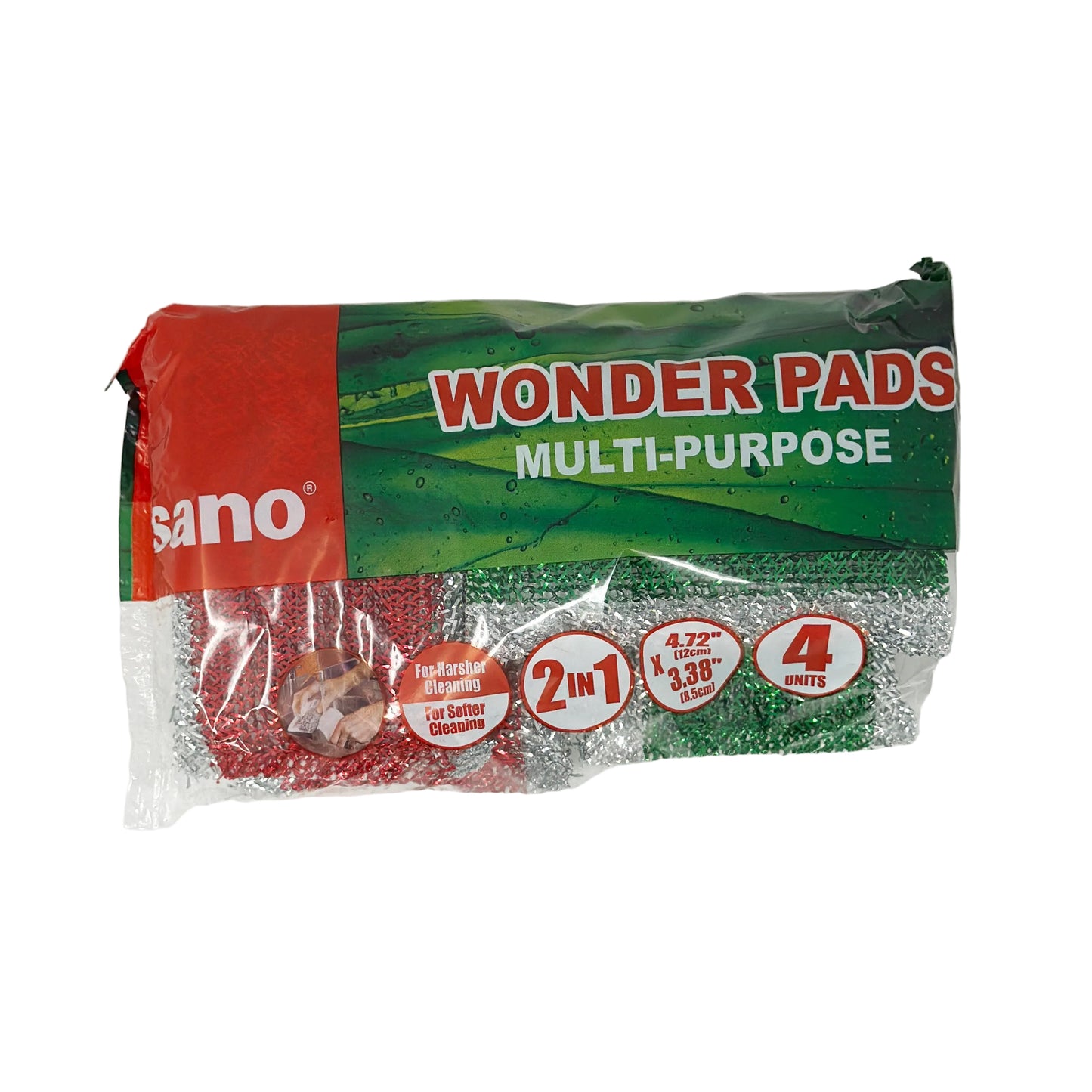 Sano Wonder Pads Multi-Purpose 4pk