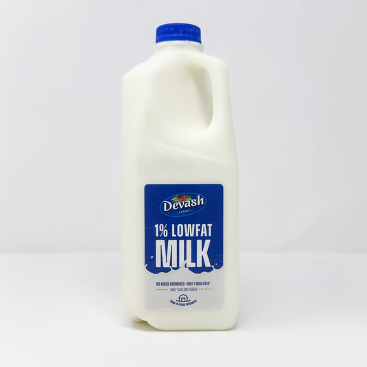 Devash Farms Low Fat Milk 64 oz