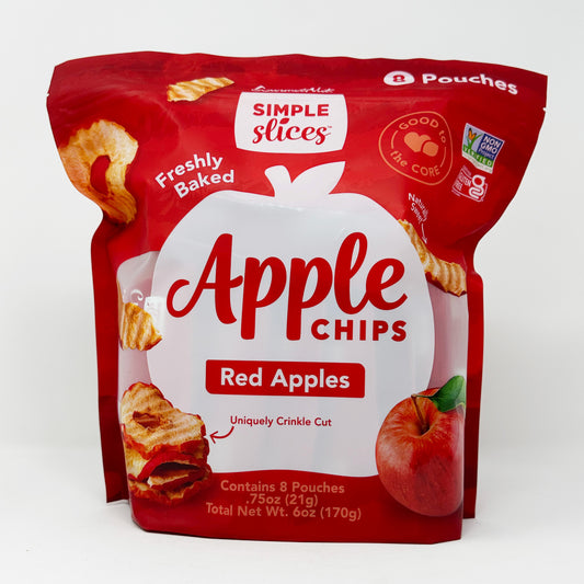 Simple Slices Apple Chips Red Apples 6 oz