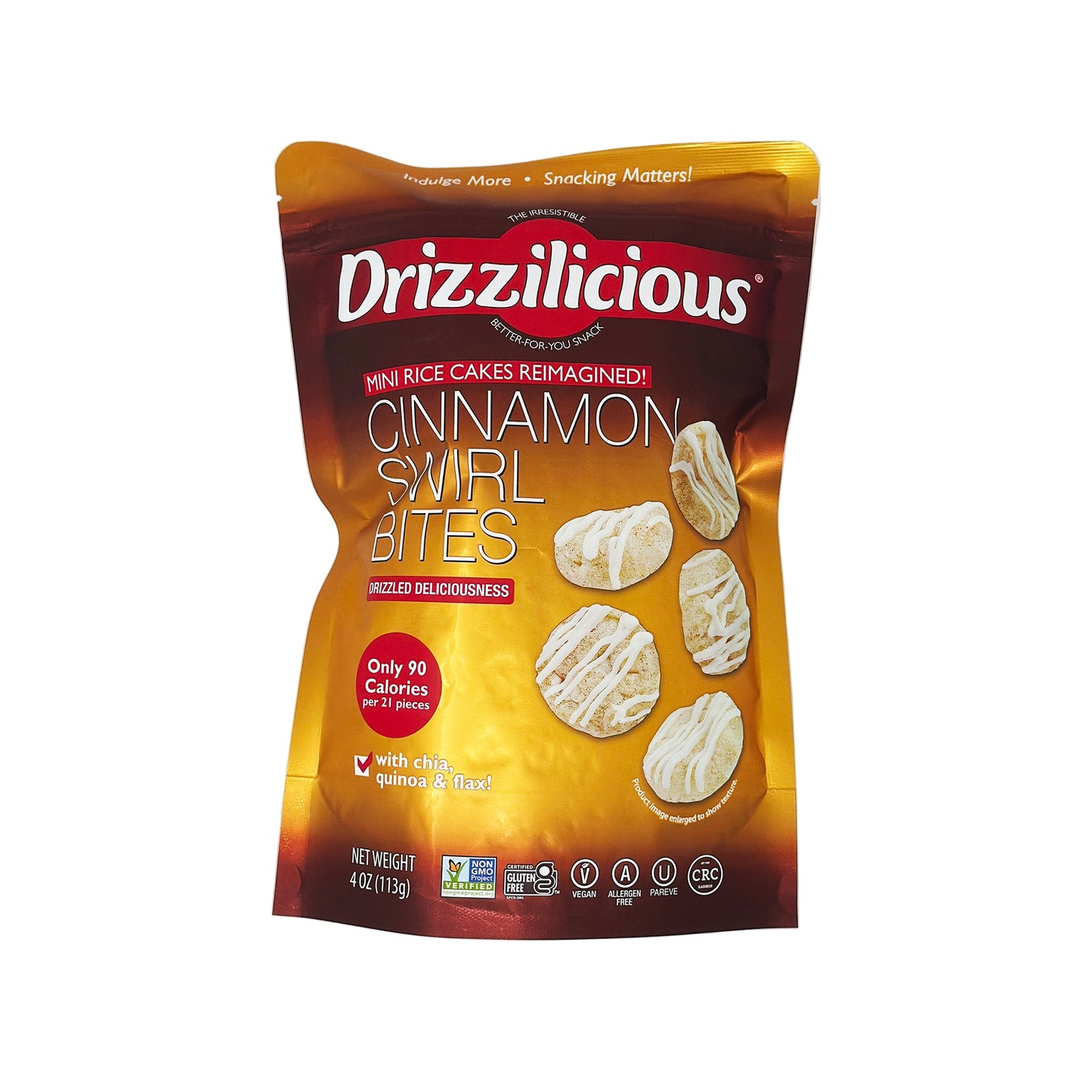 Drizzilicious Cinnamon Swirl Bites 4oz