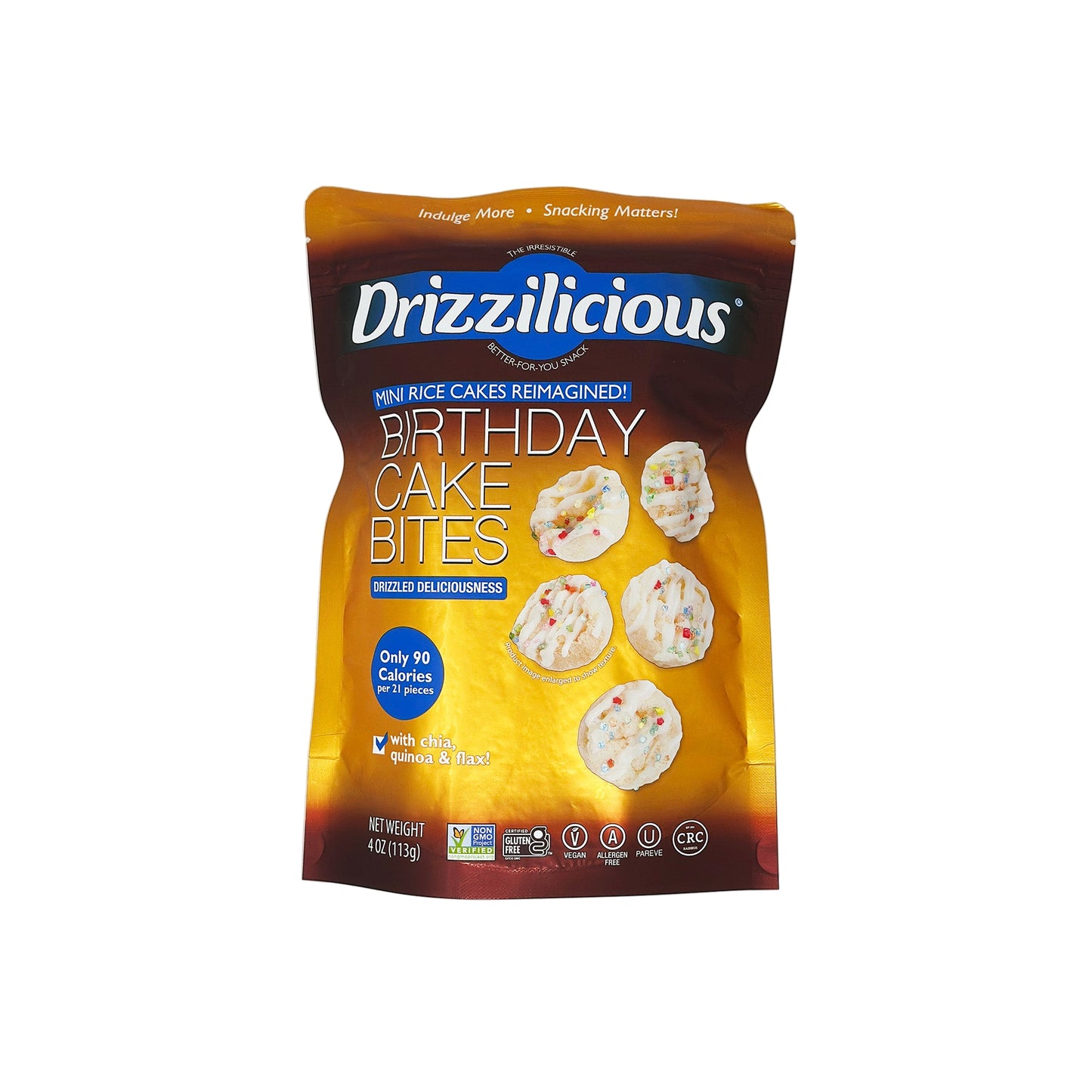 Drizzilicious Birthday Cakes Bites 4 oz