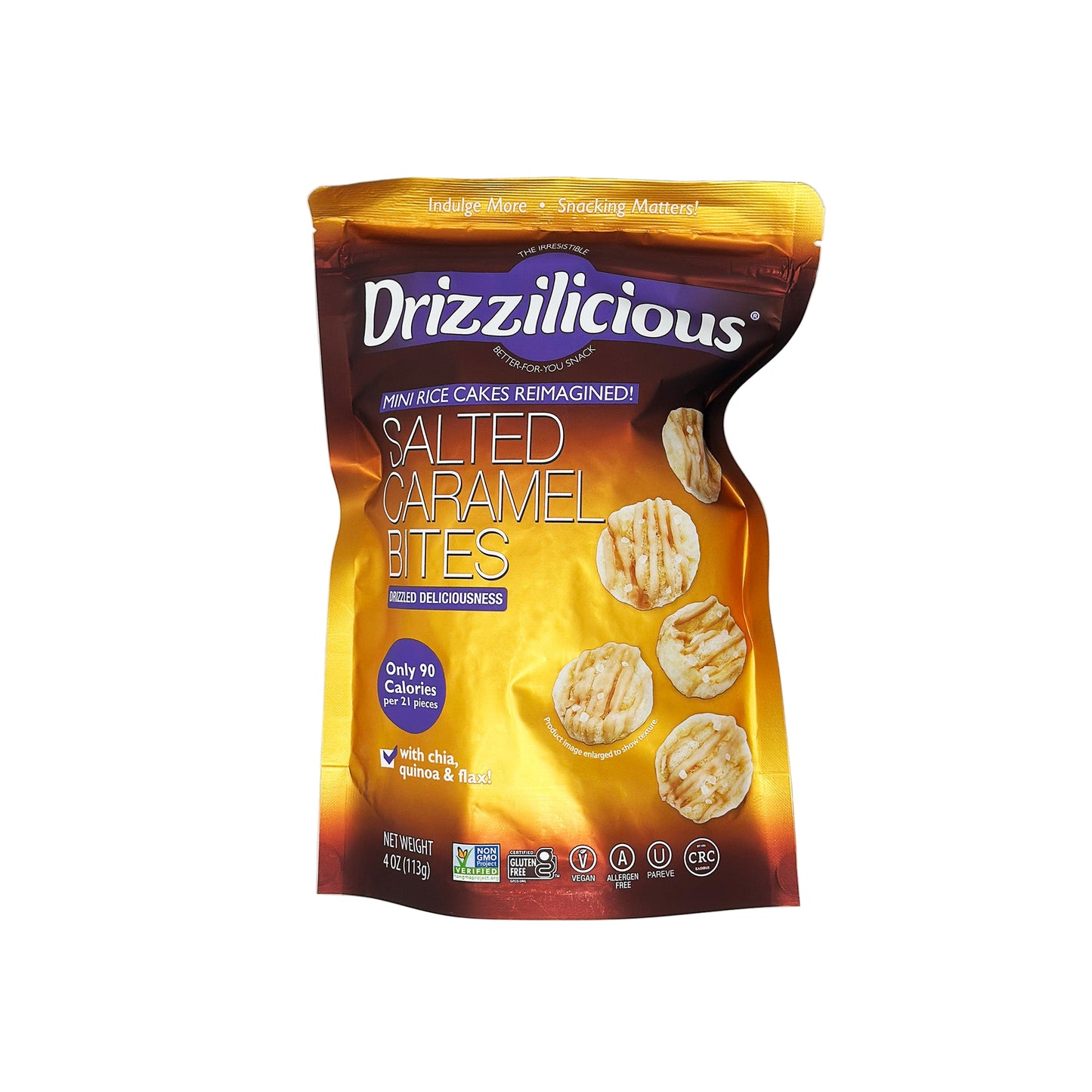 Drizzilicious Salted Caramel Bites 4 oz