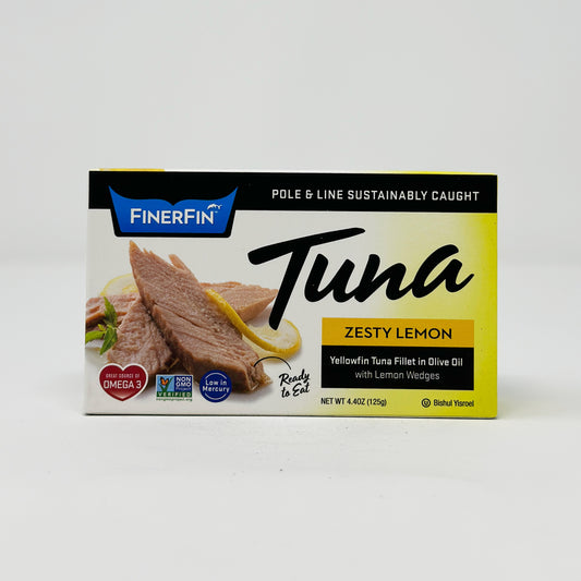 FinerFin Tuna Zesty Lemon 4.4 oz