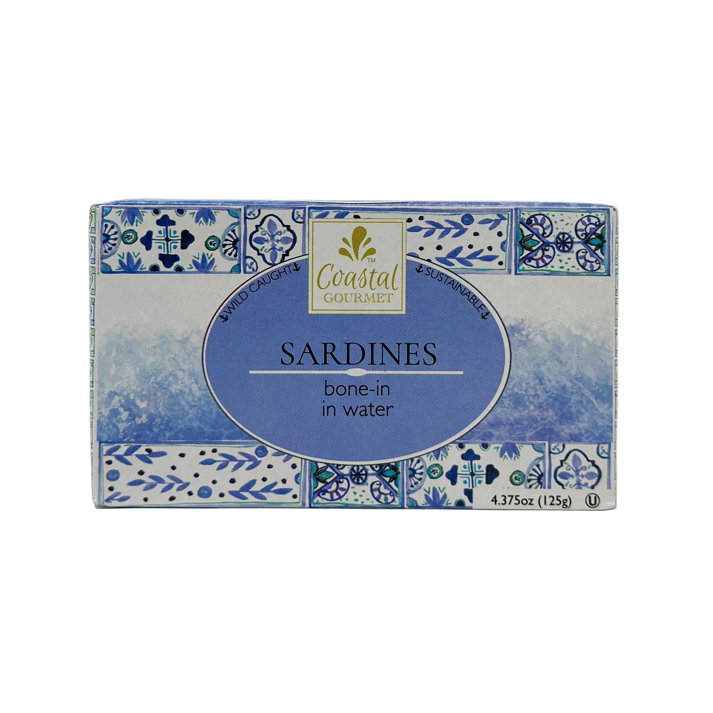 Coastal Gourmet Sardines In Water 4.4 oz