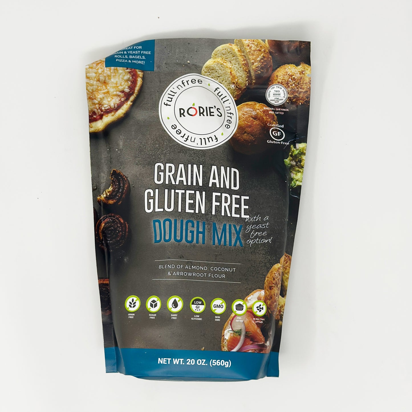 Rorie's Grain & Gluten Free Dough Mix 20 oz