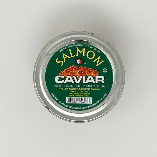 Awers Salmon Caviar 8.5 oz