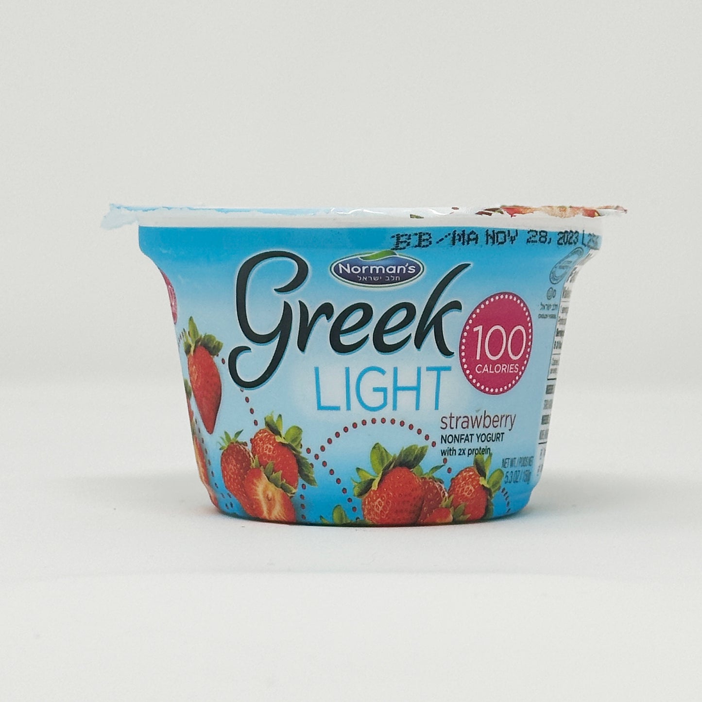Norman's Greek Light Strawberry 5.3 oz