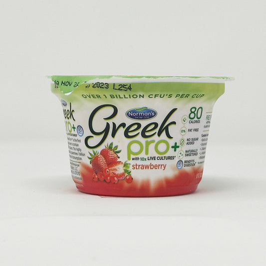 Norman's Greek Pro+ Strawberry 5.3 oz