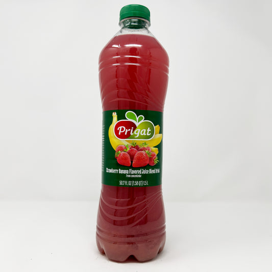 Prigat Strawberry Banana Flavored Juice Blend Drink 50.7