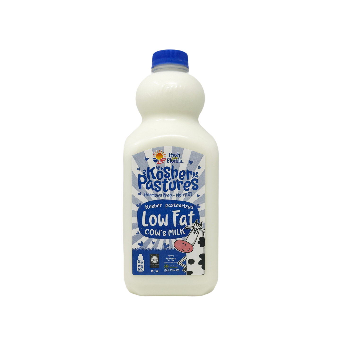 Kosher Pastures Low Fat Milk 56fl oz