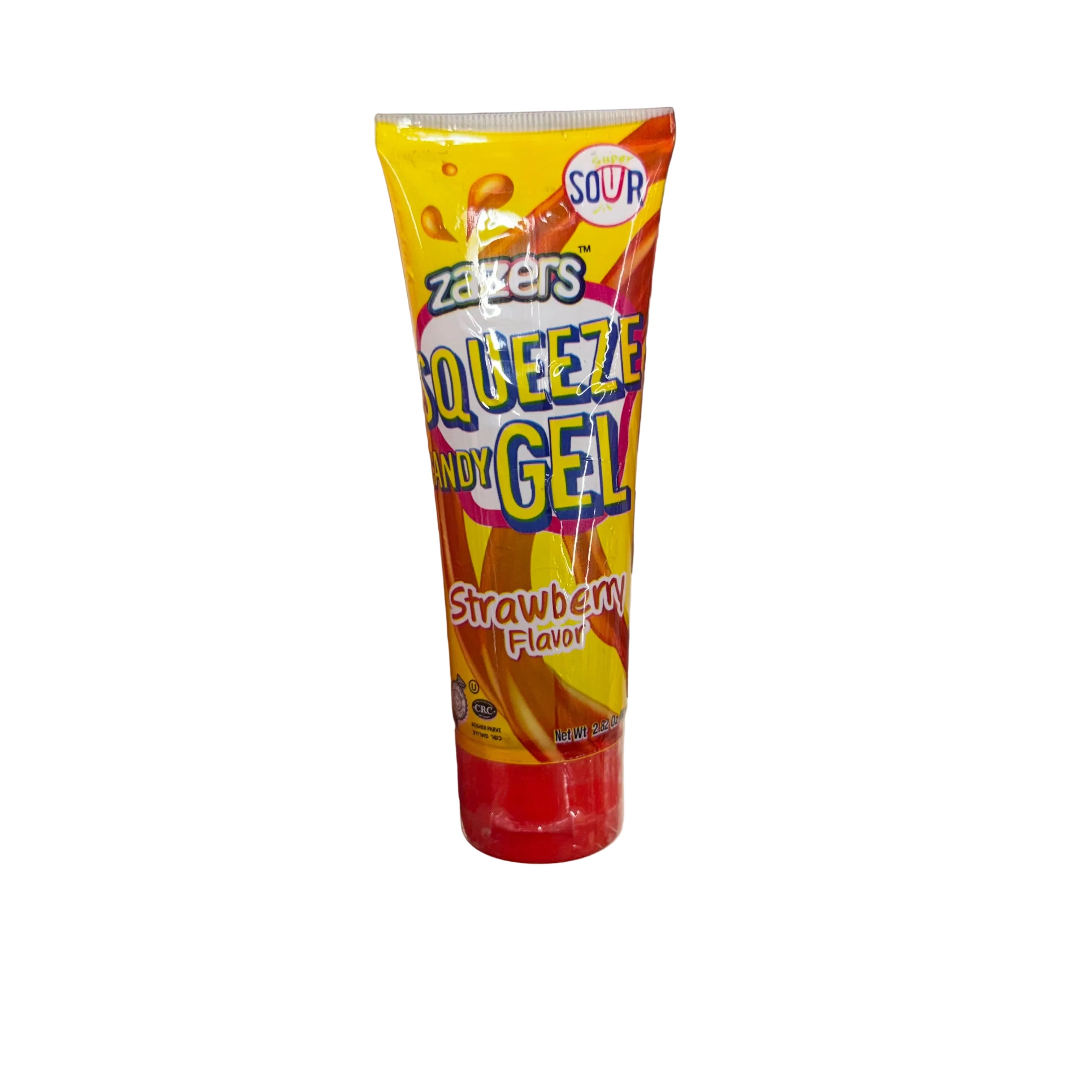 Zazers Squeeze Gel Strawberry Candy - Kosher Interactive Gel Candy