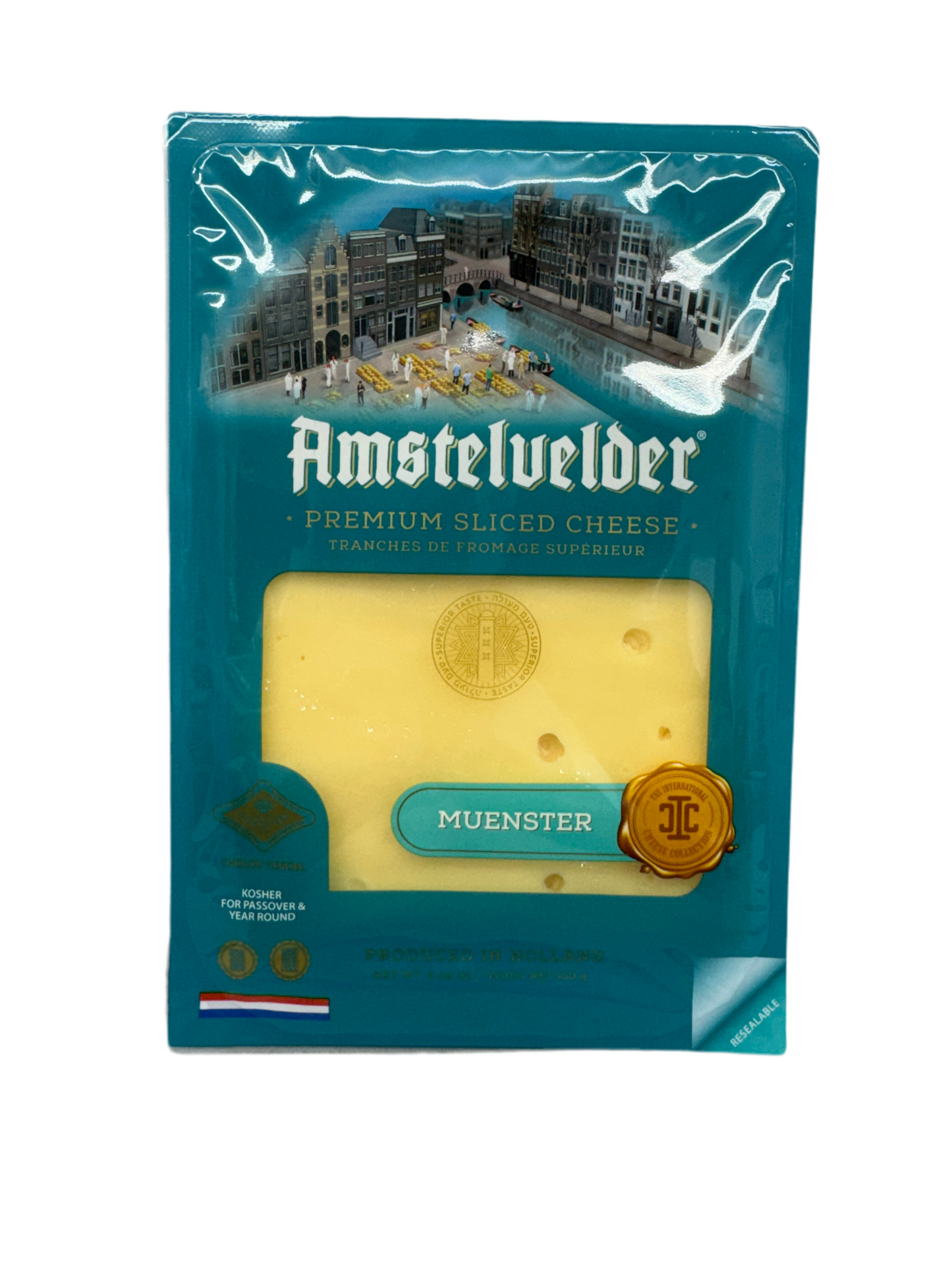 Amstelvelder Muenster Sliced Cheese 5.29 oz
