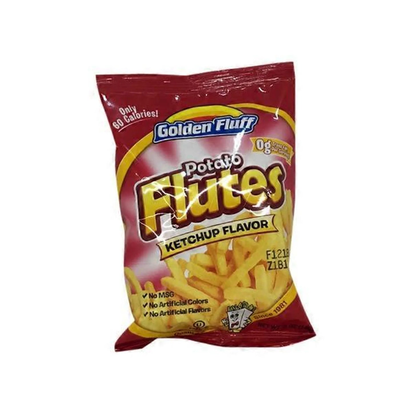 Golden Fluff Potato Flutes ketchup 0.5 oz