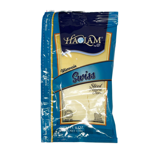 Haolam Sliced Swiss Cheese 6 oz