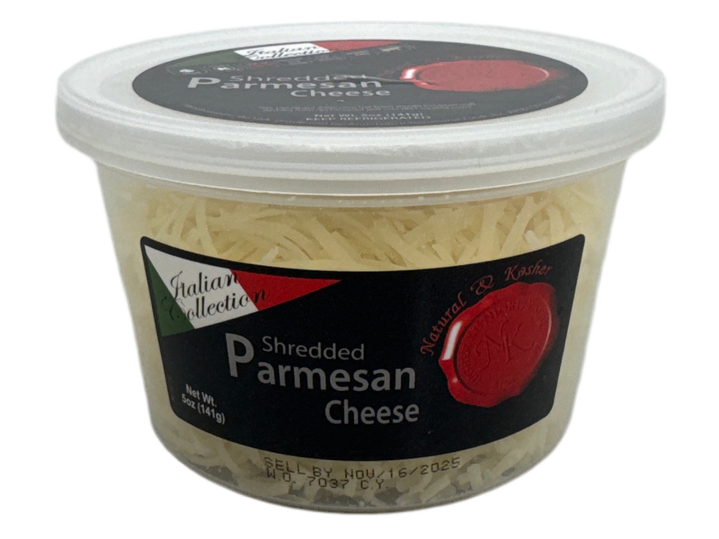 Natural & Kosher Grated Parmesan Cheese 6 oz