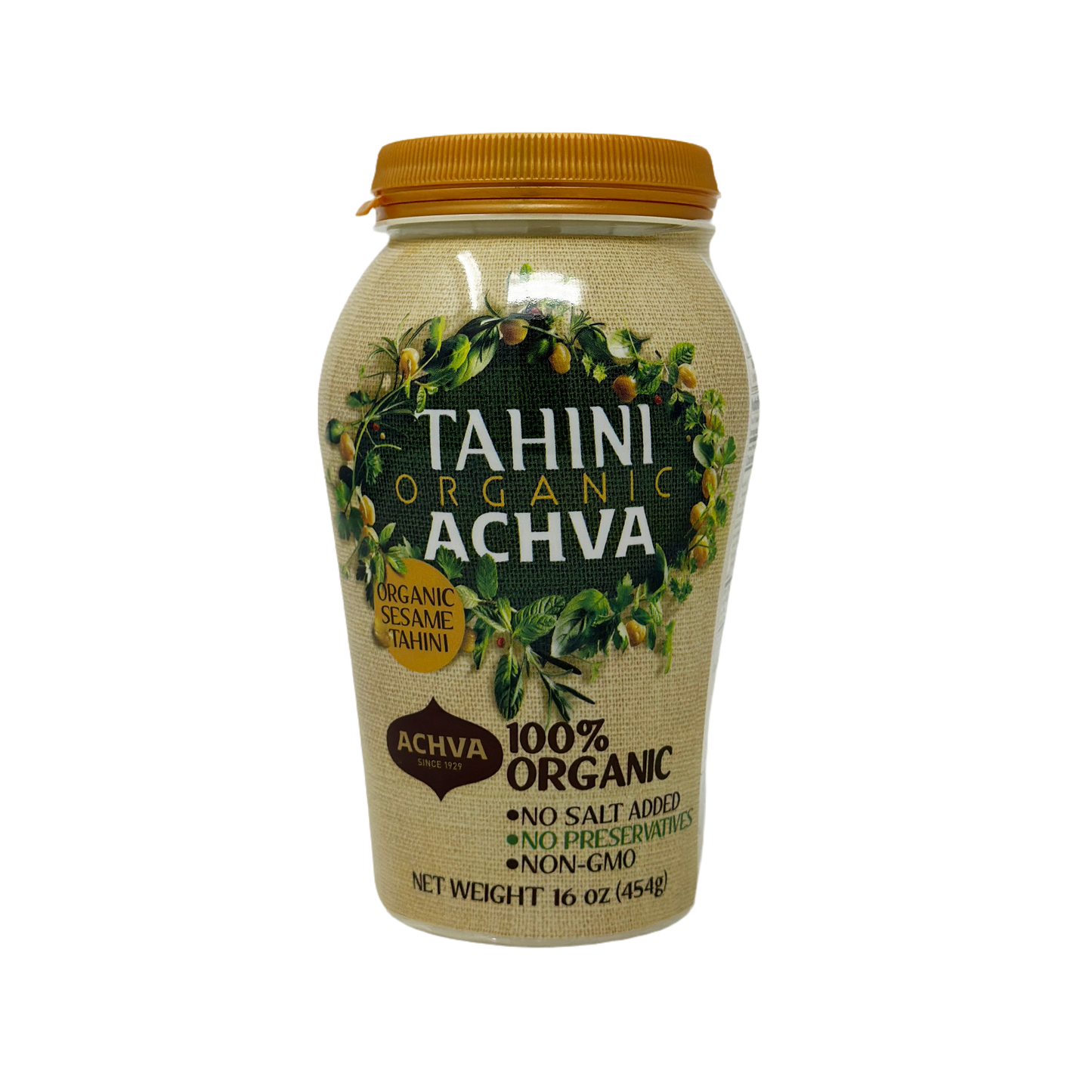 Achva Organic Tahini 16 oz