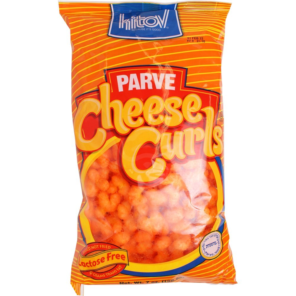 Kitov Parve Cheese Curls 4.5 oz