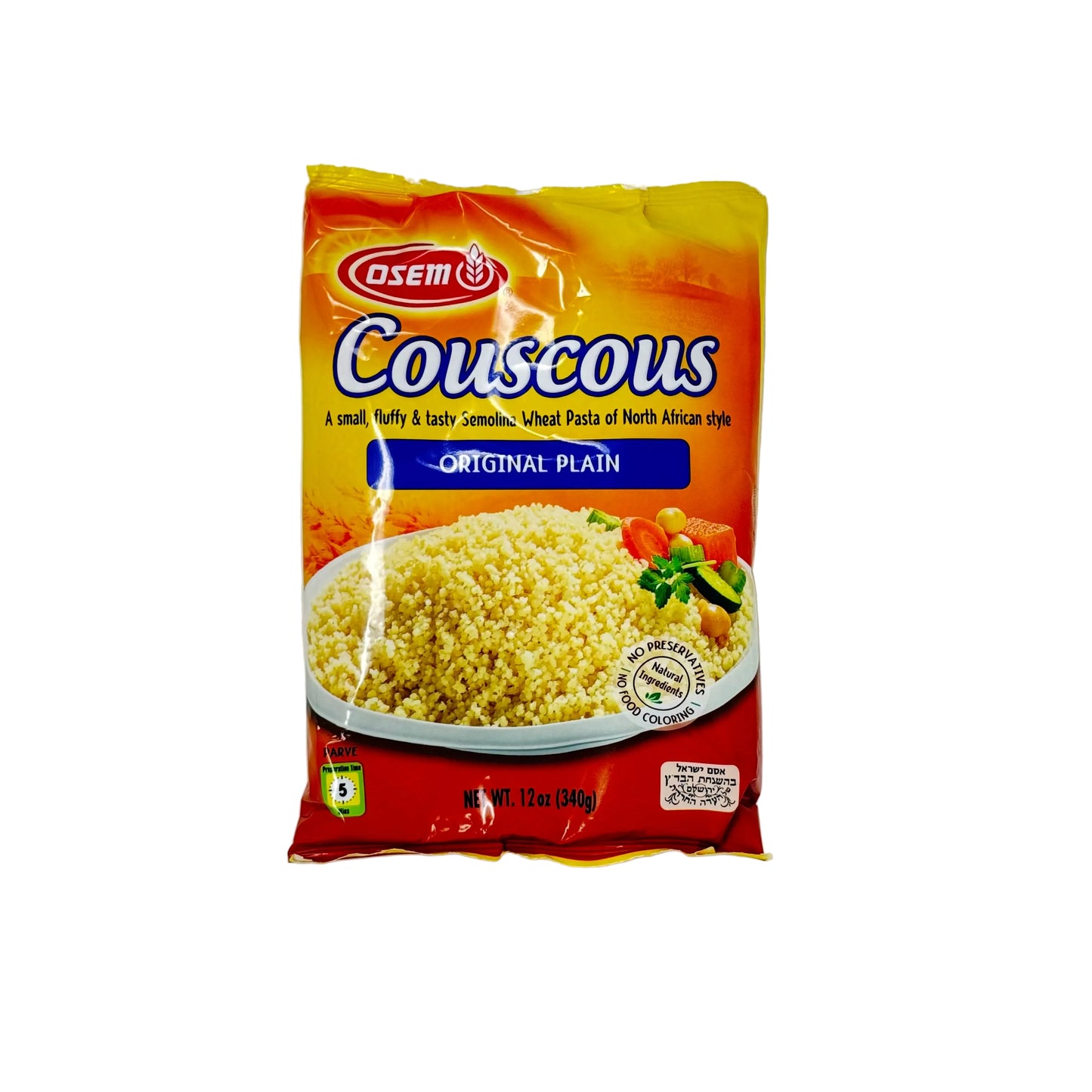 Osem Couscous Original Plain 12 oz