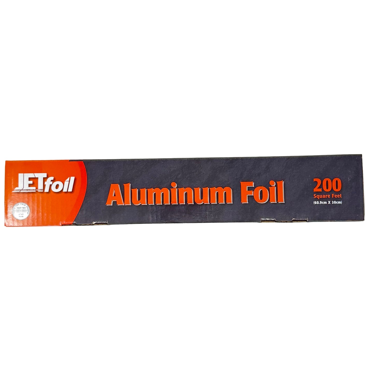 Box of JETfoil aluminum foil on a white background