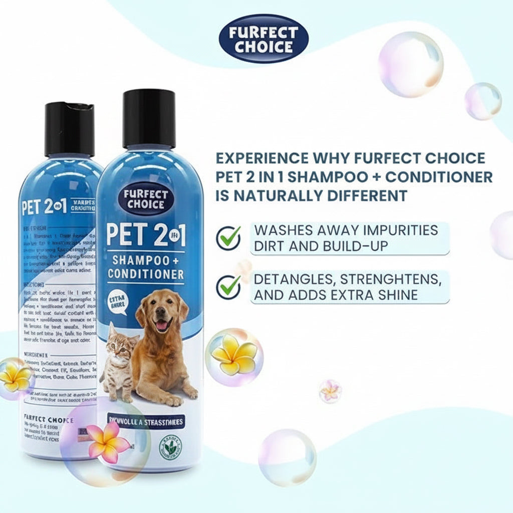 Furfect Choice Pet 2+1 Shampoo + conditioner