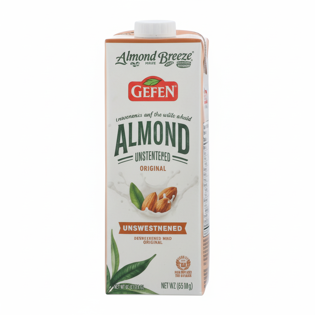 GEFEN ALMOND MILK UNSWEETENED - Passover